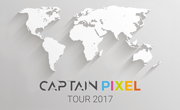 Le Captain Pixel Tour 2017